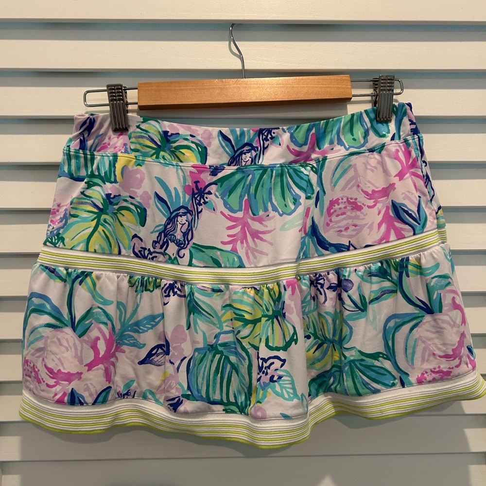 Lilly Pulitzer mermaid skort medium